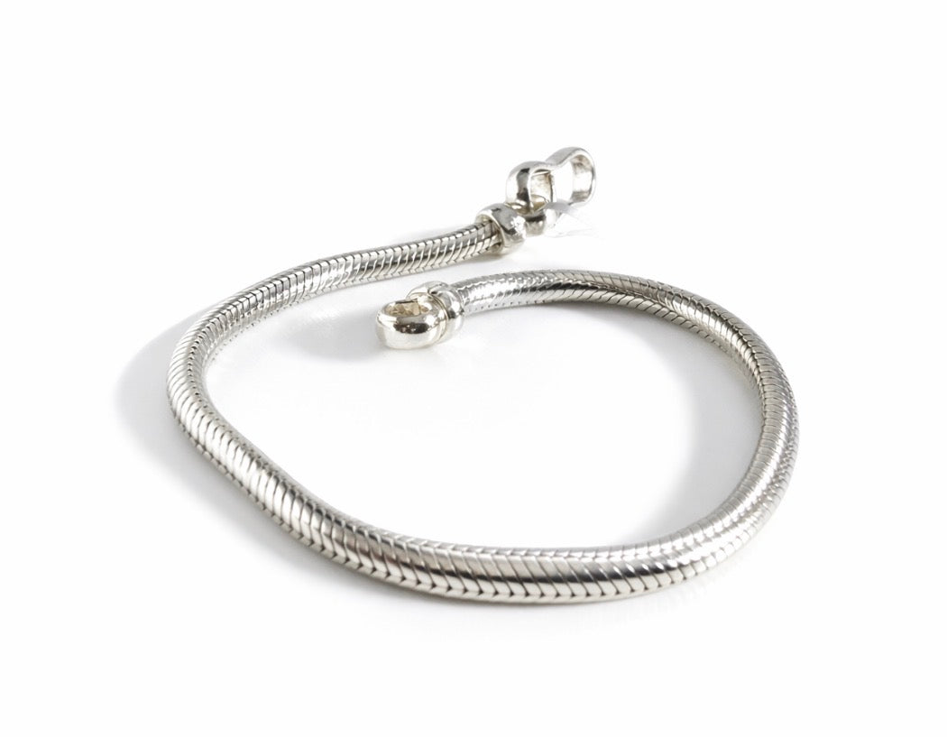 Sterling Silver Snake Chain Bracelet – Jackson Lucas Silver