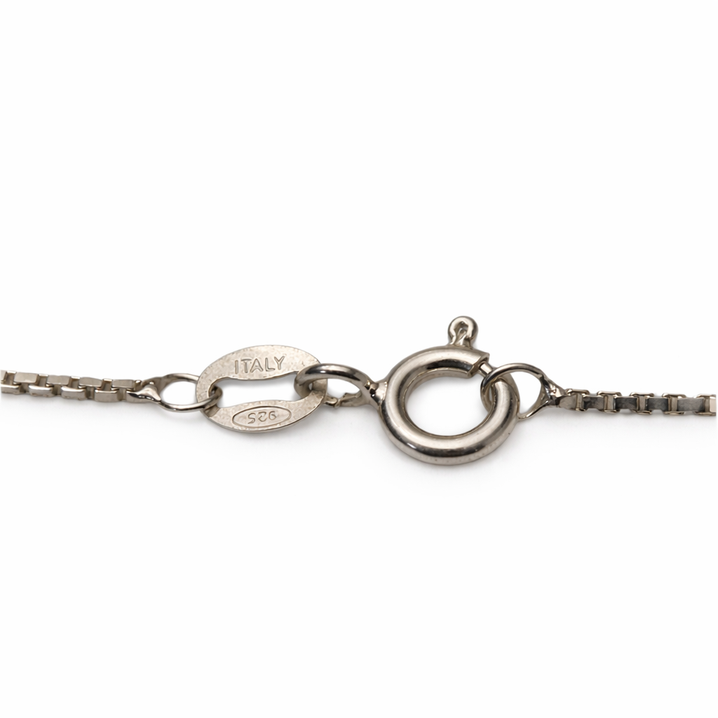 30” Sterling Silver Box Chain