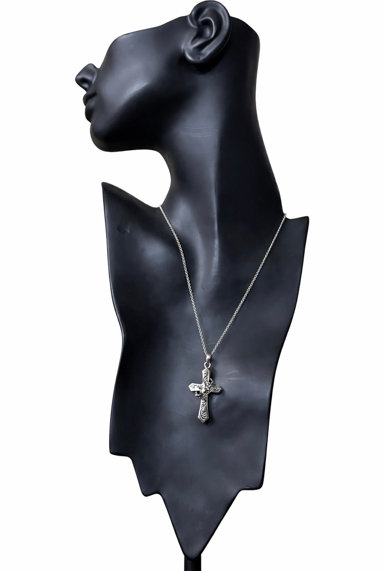 Crowned Cross Pendant