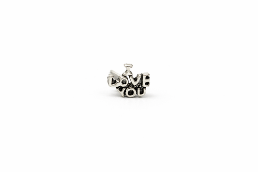 “I LOVE YOU” Stud Earrings