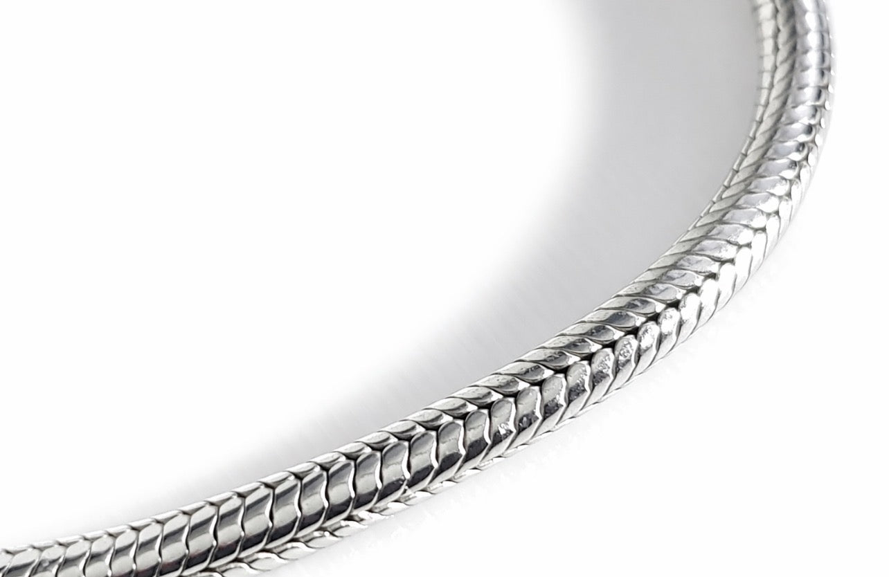 Sterling Silver Snake Chain Bracelet