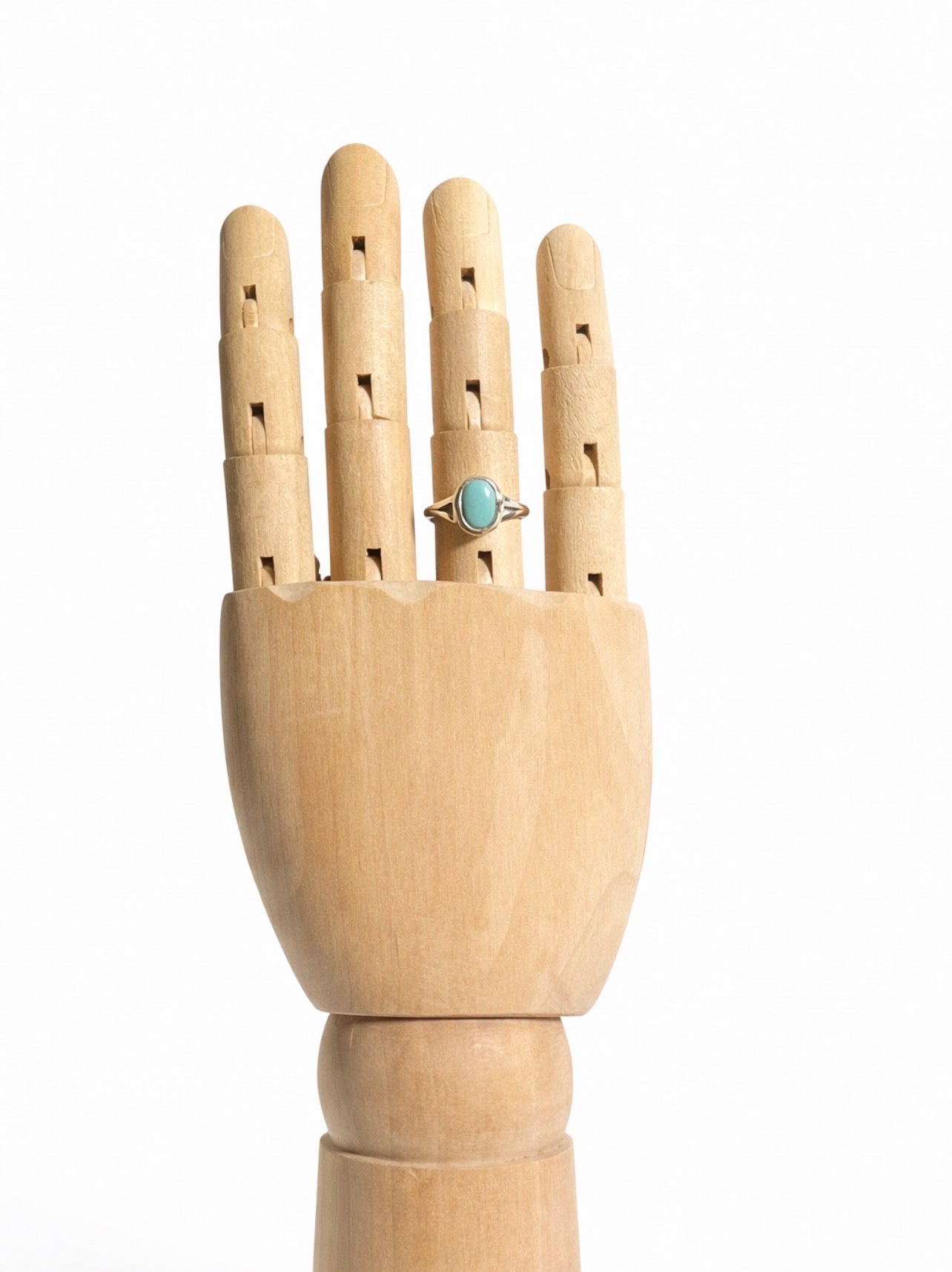 Classic Oval Turquoise Sterling Silver Ring