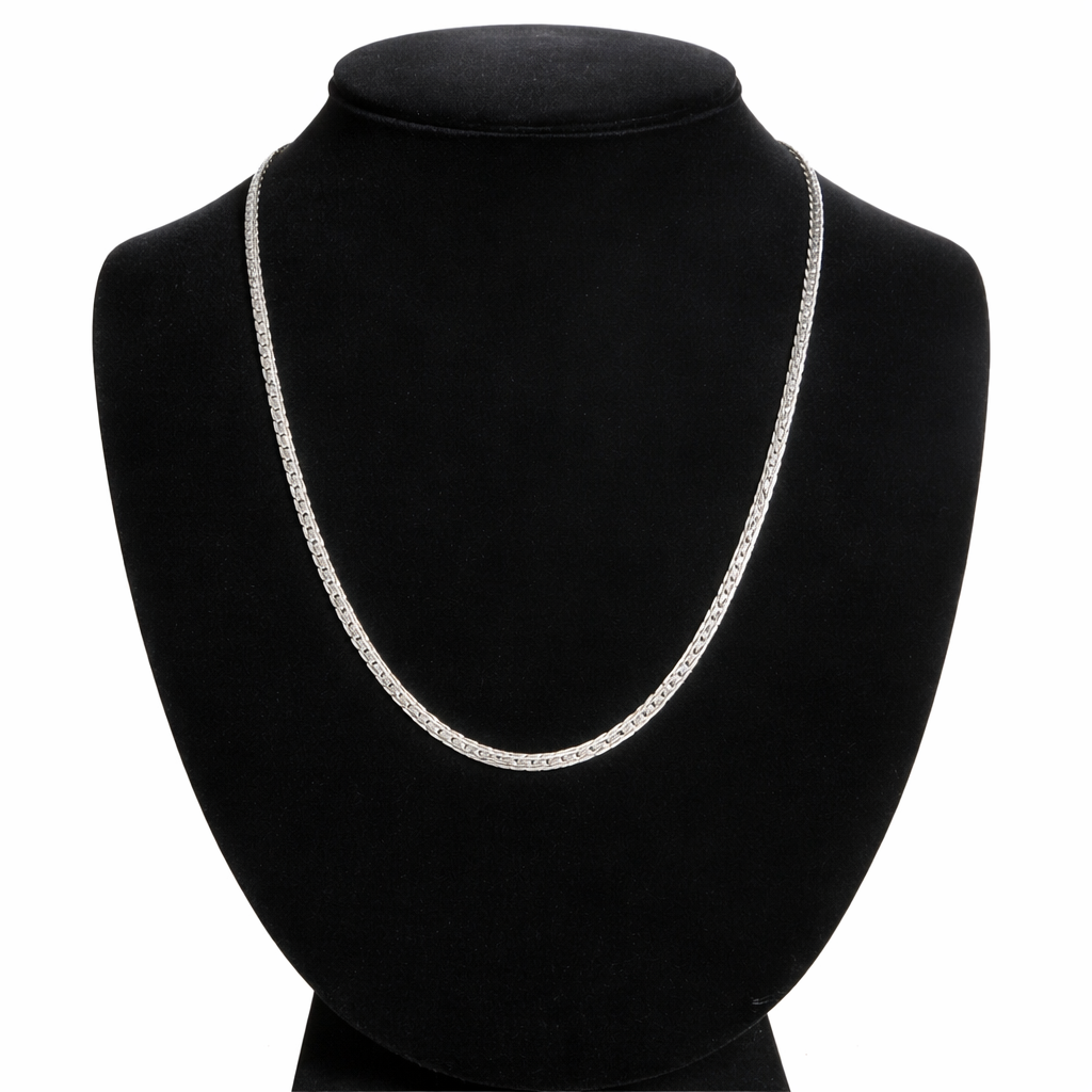 20” Sterling Silver Herringbone Chain