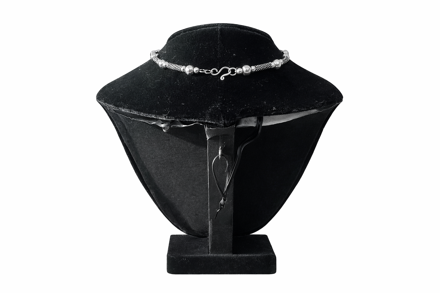 Sterling Orbit Bead Necklace