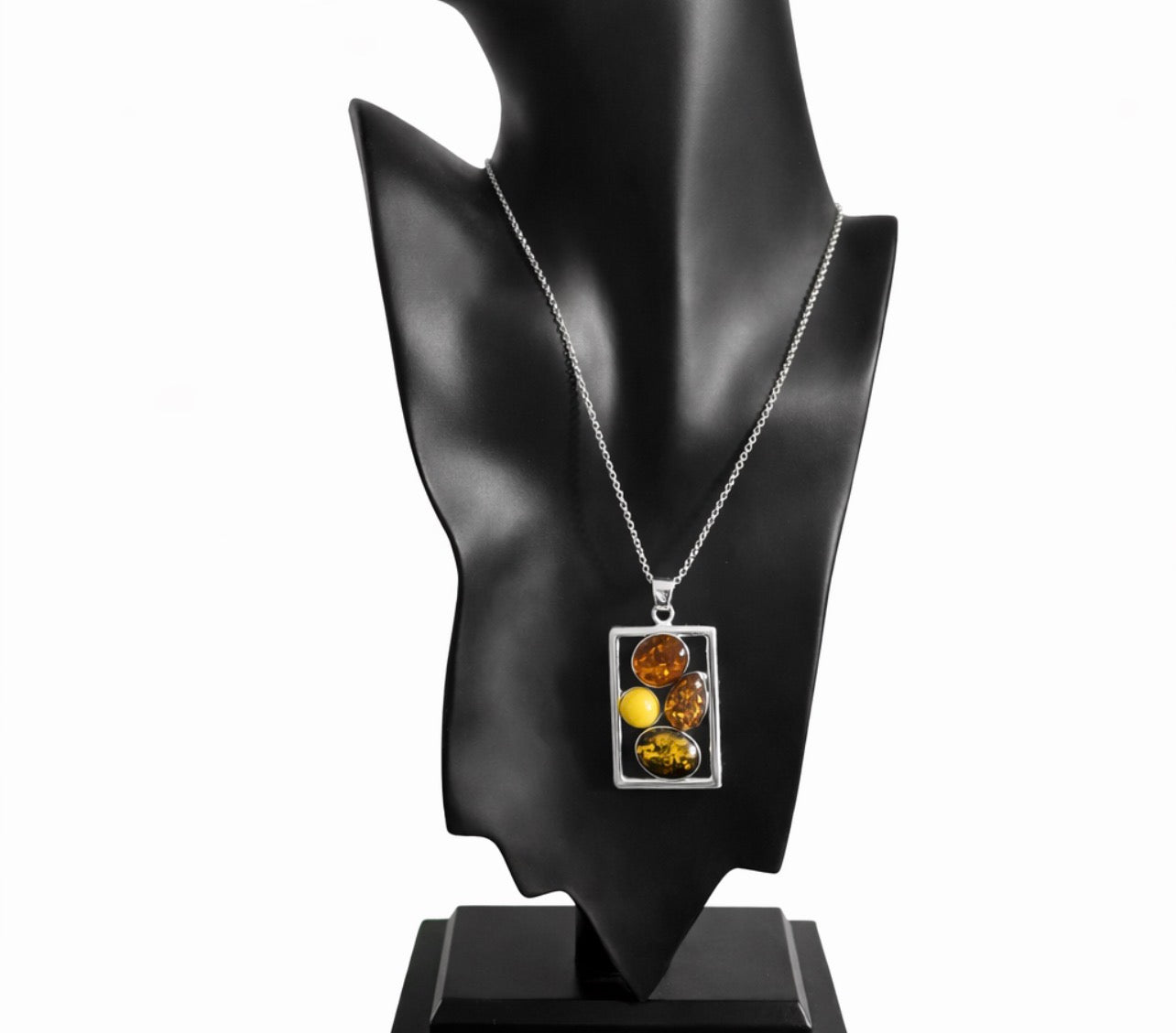 Baltic Amber Mosaic Pendant