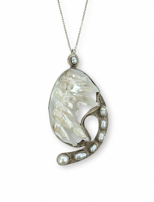 Tidal Pearl Pendant