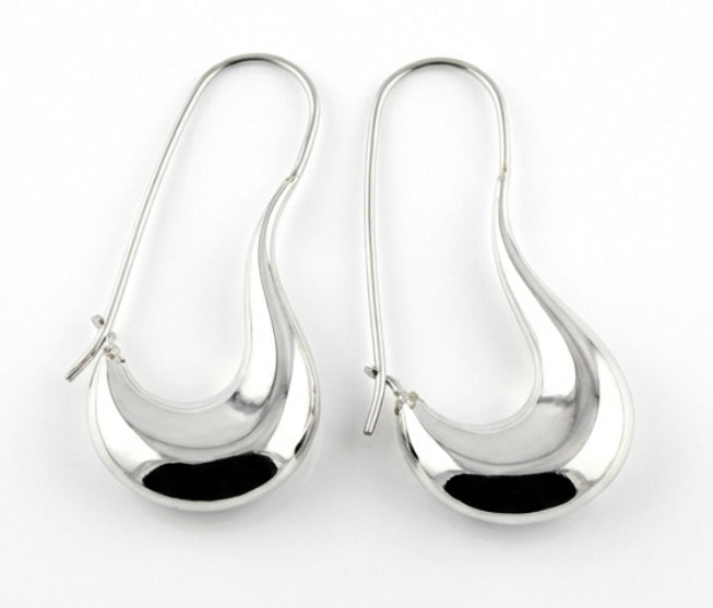 Puff Teardrop Earrings