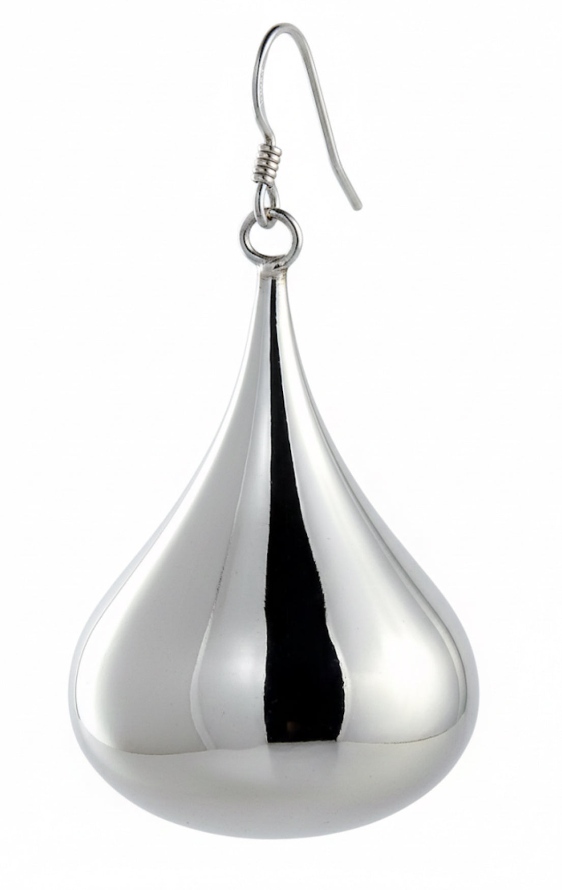 Silver Teardrop Earrings