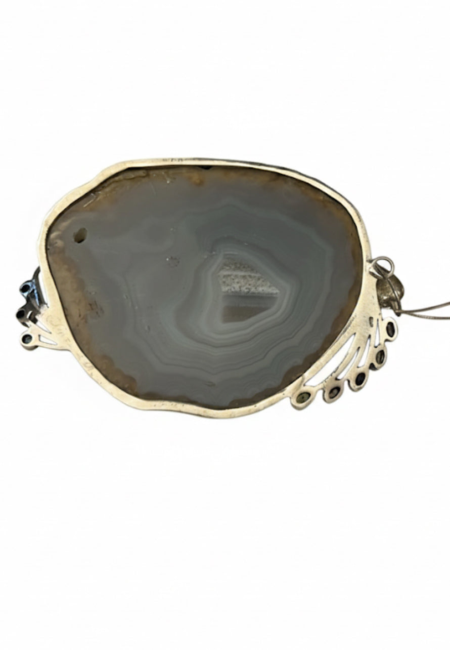 Scenic Agate Artisan Pendant